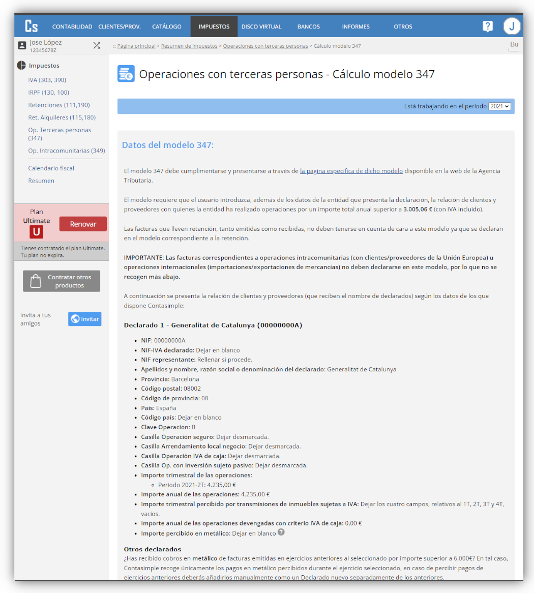347 Declaración Anual De Operaciones Con Terceras Personas – XULT