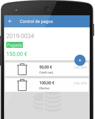 Introduce tus facturas recibidas en la App móvil de facturación