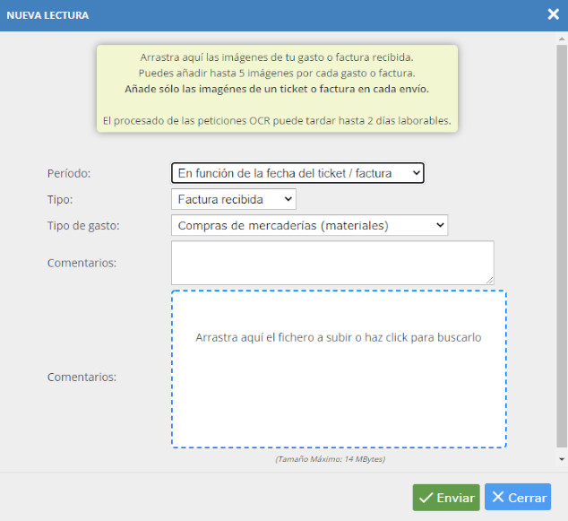 OCR en Contasimple