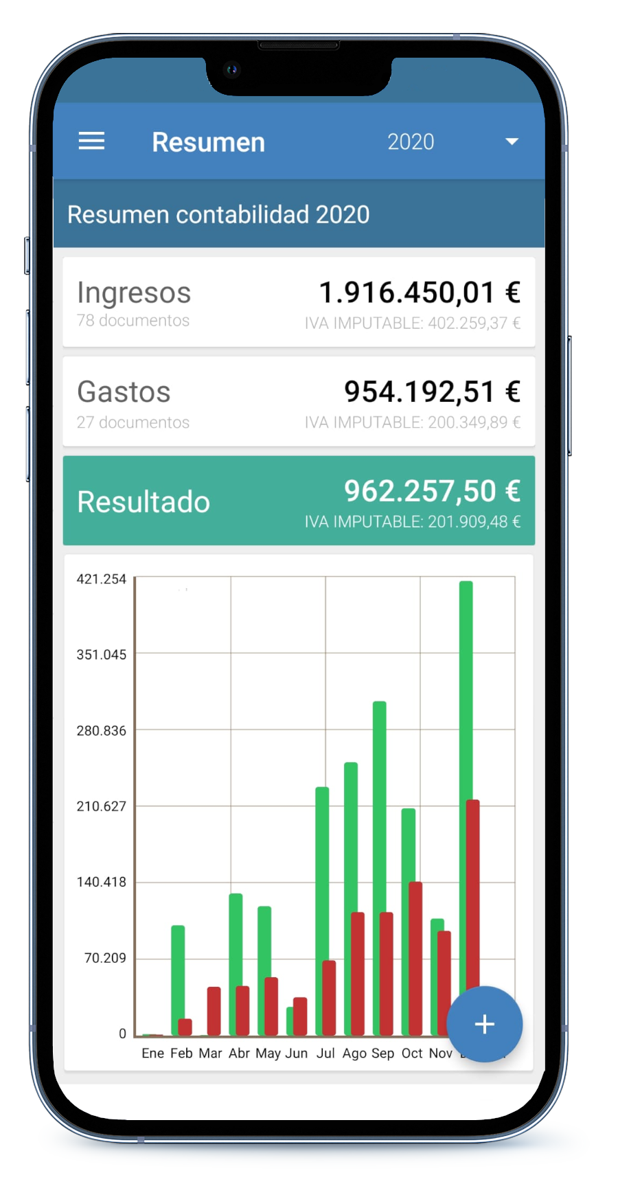 App ios consultar contabilidad