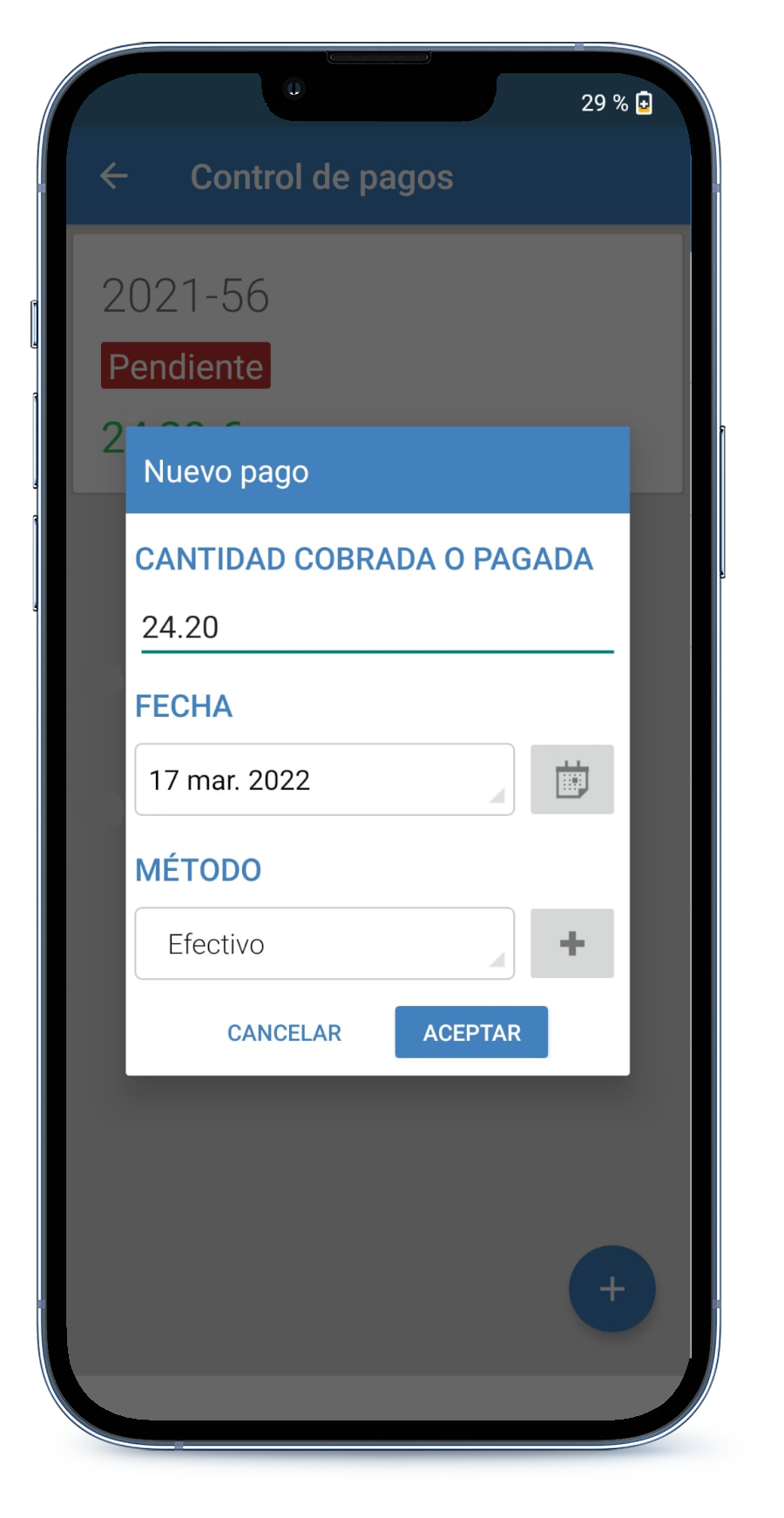 App ios control de gastos e ingresos