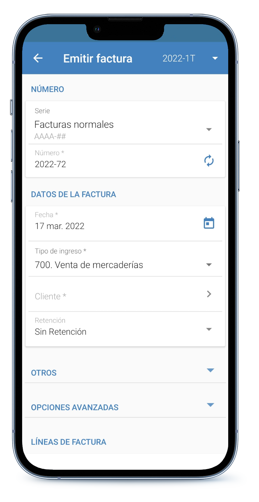 App ios contabilidad