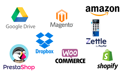 Integra Prestashop, Dropbox, Zettle y otras plataformas más con Contasimple