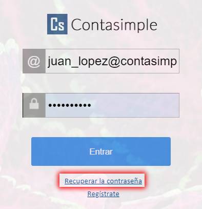 Configuración Contasimple