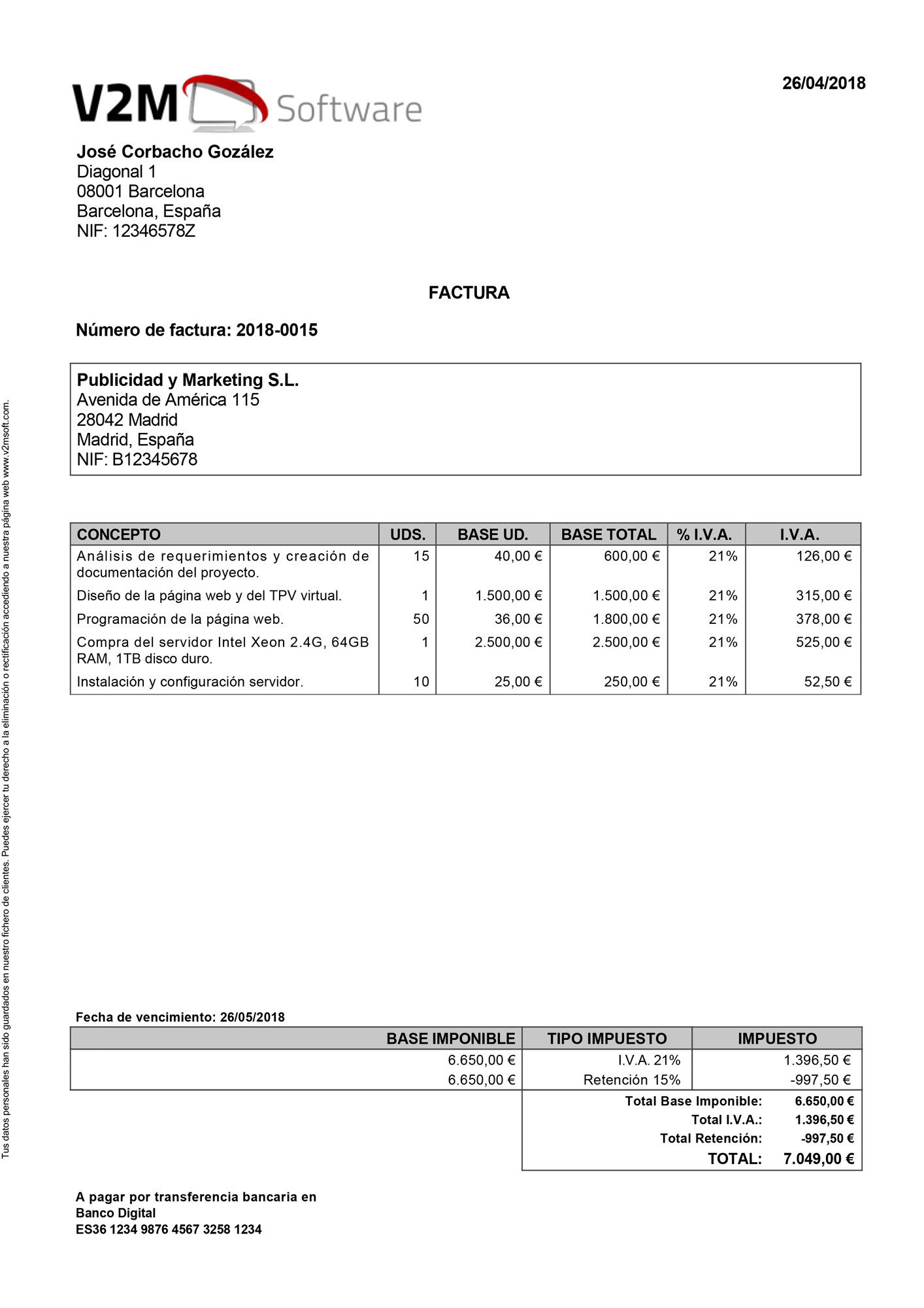 Facturación y contabilidad