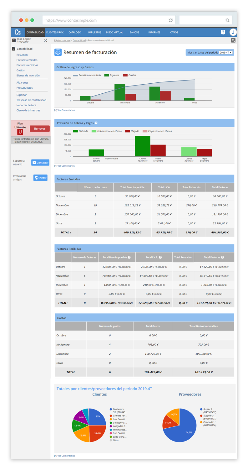 Contabilidad y facturación online para autónomos