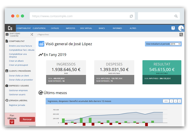 Facturació i comptabilitat