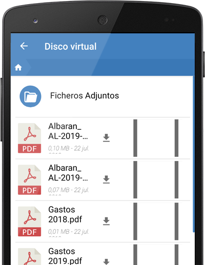 Consulta tus documentos allí donde estés.