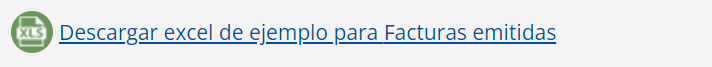 Descargar excel de ejemplo para importar facturas