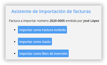 Seleccionar tipo de documento para subir a la nube